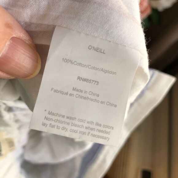 O’Neill Lined Button Fly Shorts S - Picture 8 of 8